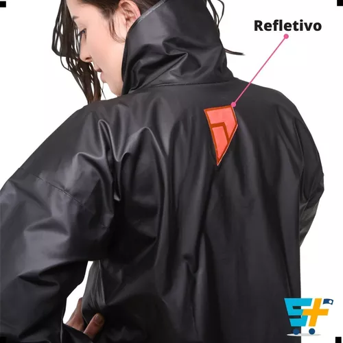 Capa De Chuva Delta Impermeável Moto Motoqueiro Motoboy Frio - Imagem 2